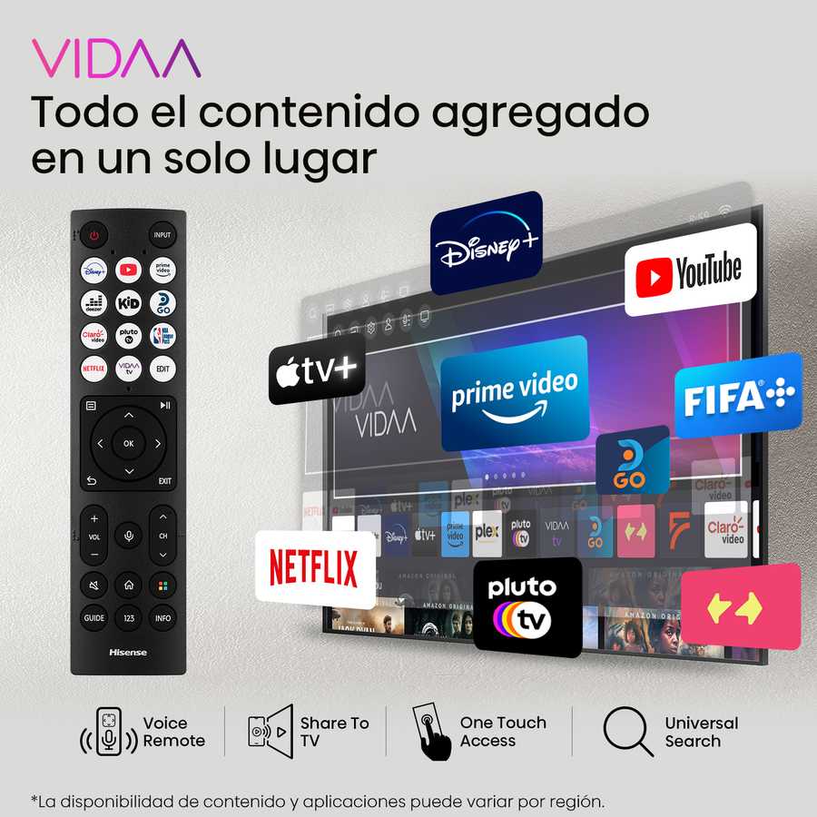 Smart TV Hisense HD 40" 40A4K - imagen 8