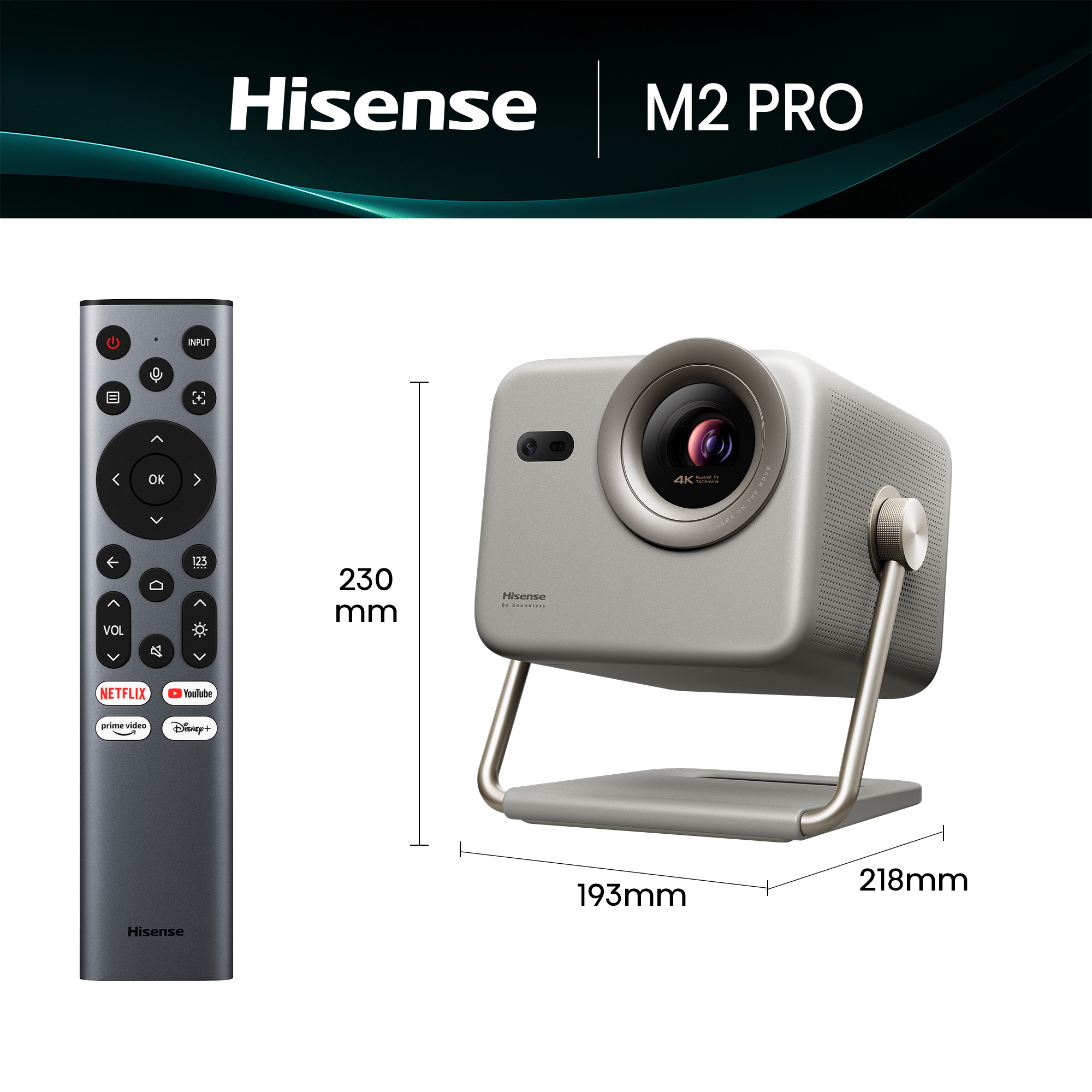 Proyector láser Hisense M2 Pro 4K - imagen 2