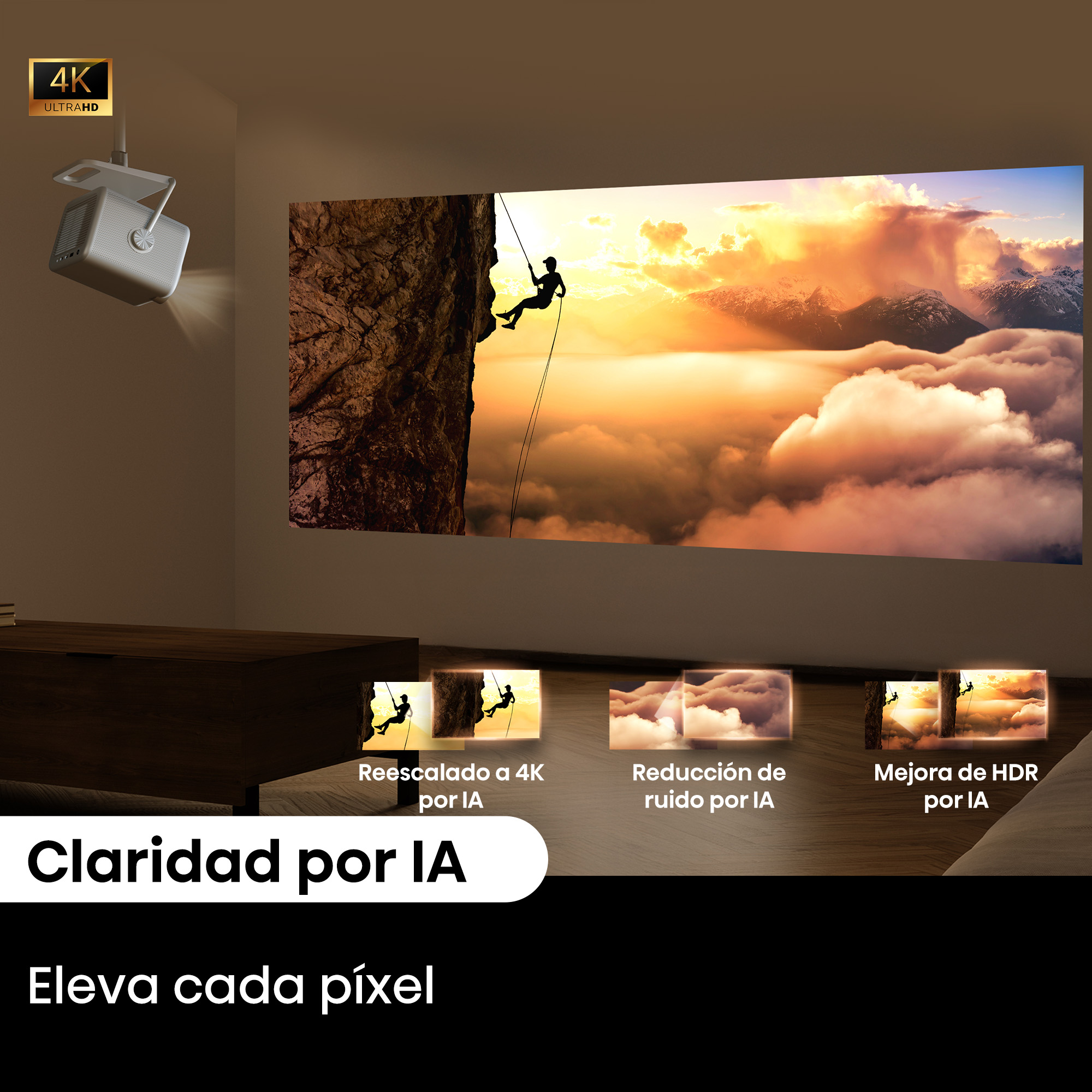 Proyector láser Hisense M2 Pro 4K - imagen 4