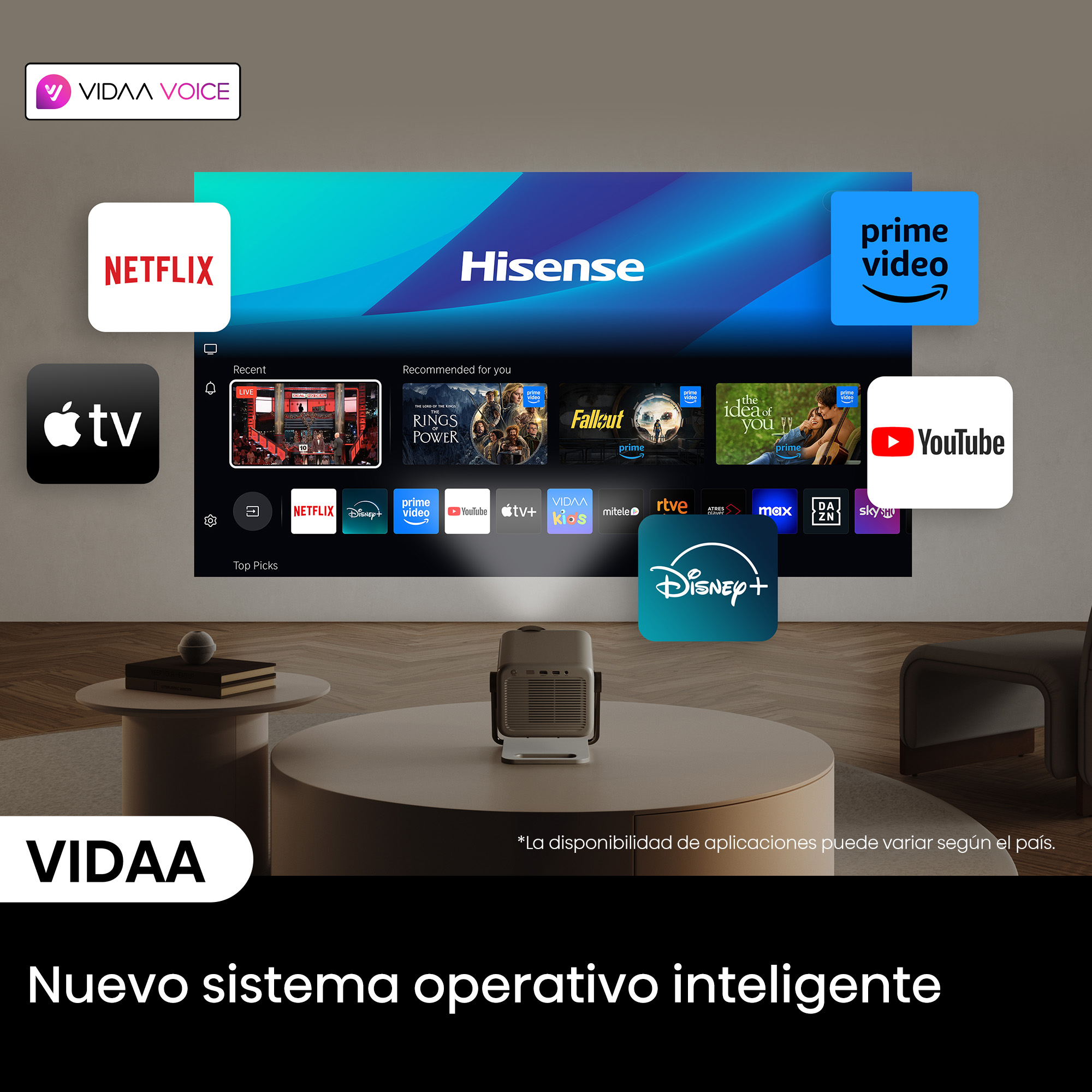 Proyector láser Hisense M2 Pro 4K - imagen 7