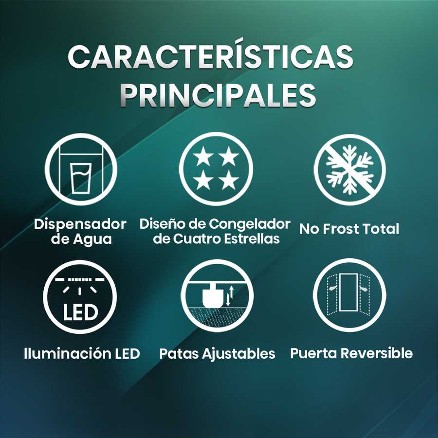 Refrigerador Hisense RT3N320NMC 324 L - imagen 4
