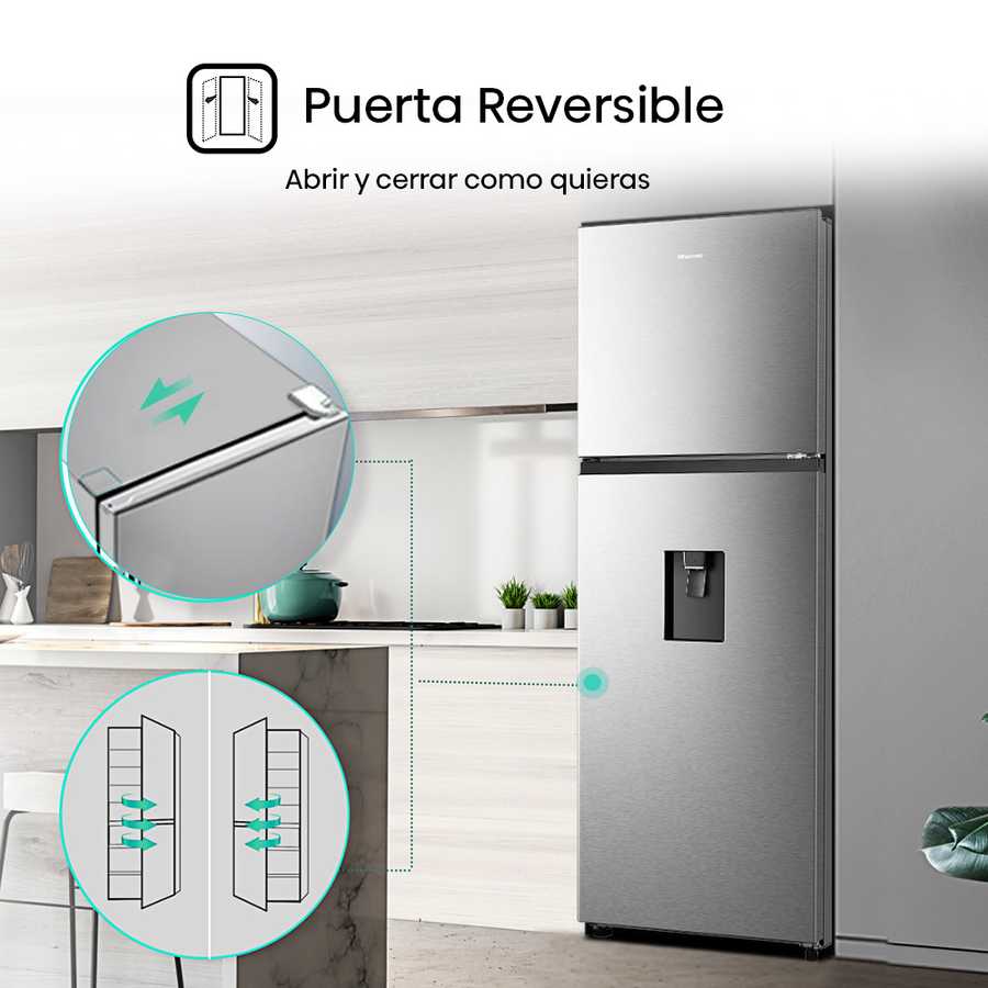 Refrigerador Hisense RT3N320NMC 324 L - imagen 6
