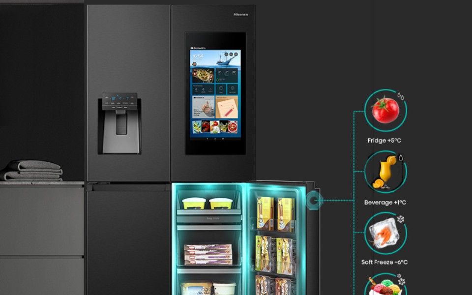 Heladera Hisense Cross Door - my fresh choice