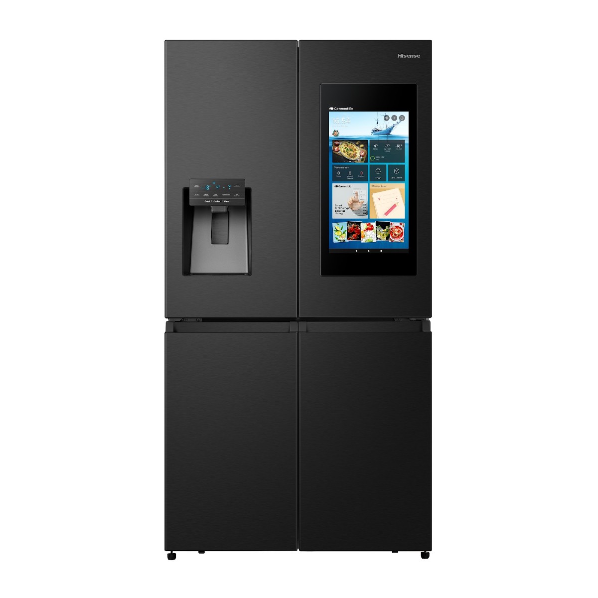 Heladera Hisense Cross Door ZF-RQ697HB 640 L con pantalla - foto 1