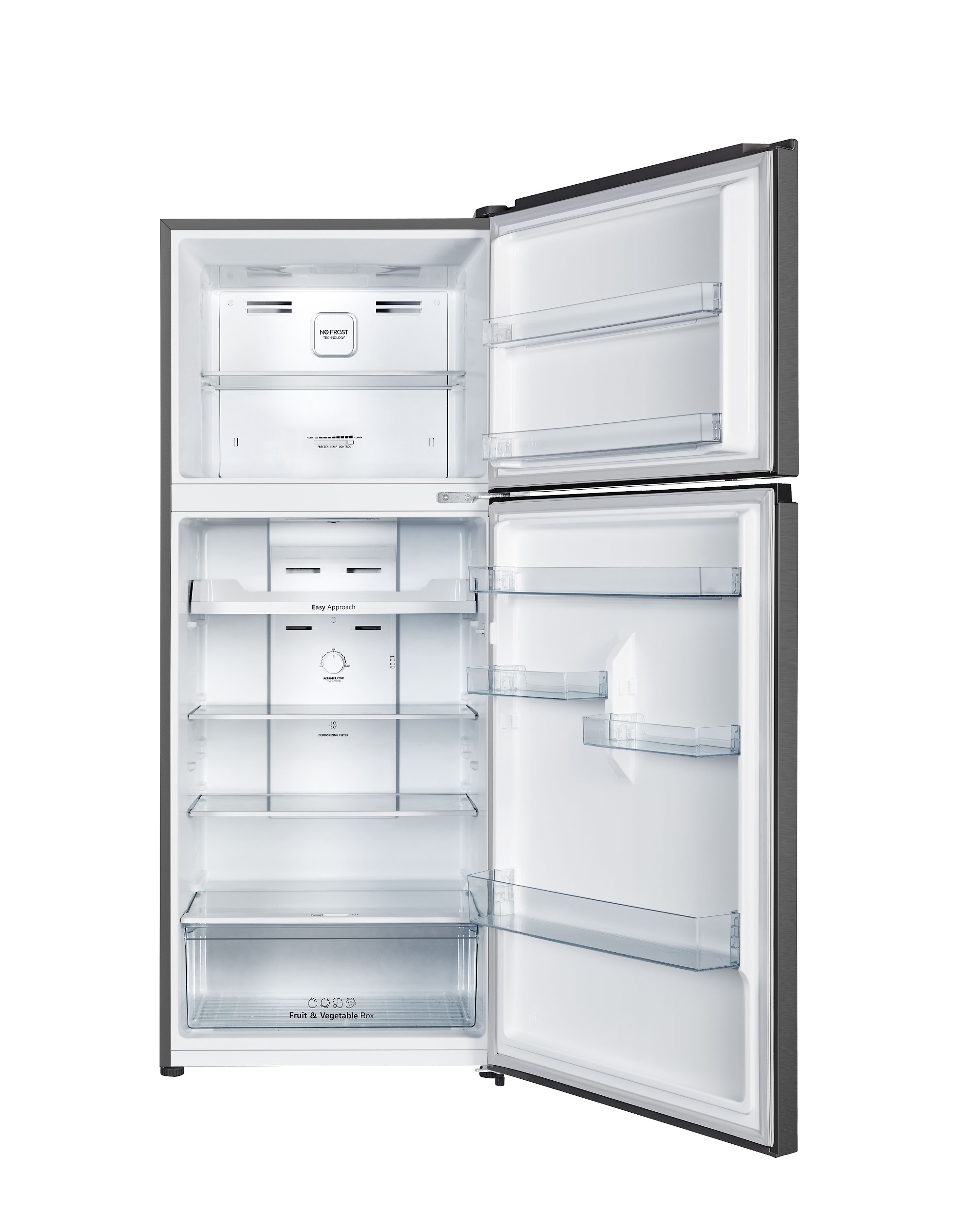 Heladera Hisense No Frost RD-49WRB 375 L negra - foto 2