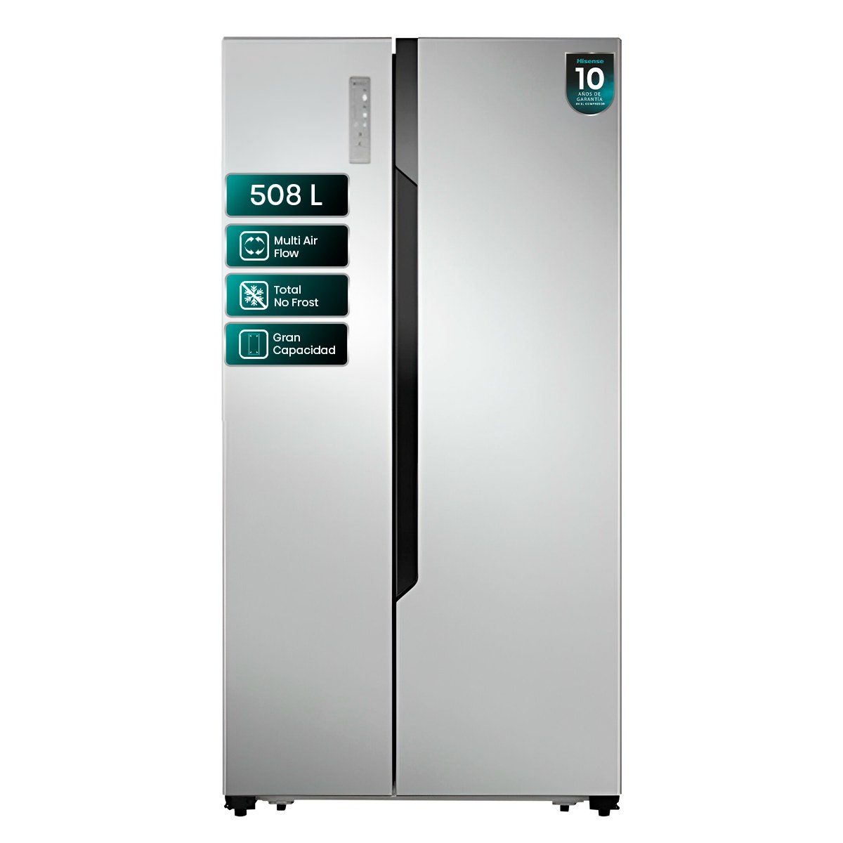 Heladera Hisense Side by Side RC-67WS2 508 L - foto 1