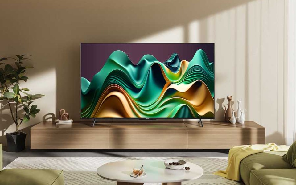 Smart TV ULED Mini LED Hisense en el living
